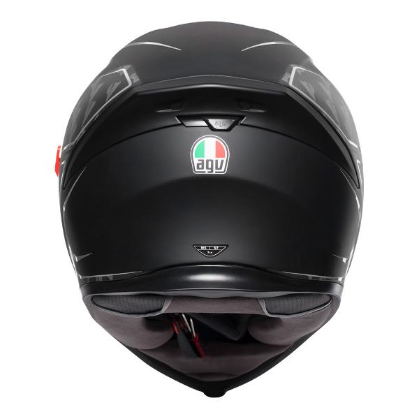 AGV K5 S Tornado Matt Black/Silver.