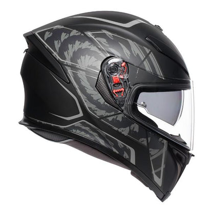 AGV K5 S Tornado Matt Black/Silver.