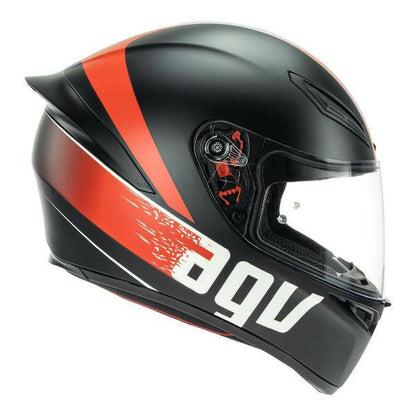 AGV K1 Grip Matt Black/Red  - LIMITED STOCK CLEARANCE.