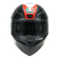 AGV K1 Grip Matt Black/Red  - LIMITED STOCK CLEARANCE.