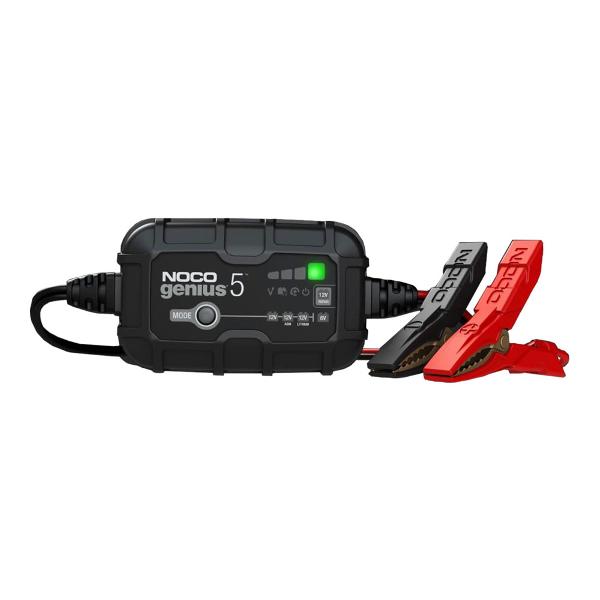 NOCO Battery Charger 5Amp 6/12v/Lith/Rep- Hire from $12.95 per month-.