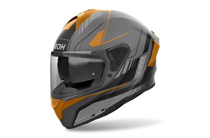 Airoh - SPARK 2 SHADOW  GREEN-YELLOW-GREY-ORANGE-RED-GOLD-MATT BLACK