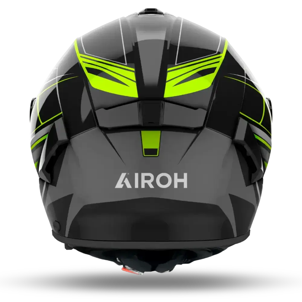 Airoh - SPARK 2 SHADOW  GREEN-YELLOW-GREY-ORANGE-RED-GOLD-MATT BLACK