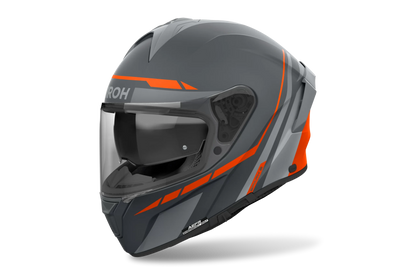 Airoh - SPARK 2 SHADOW  GREEN-YELLOW-GREY-ORANGE-RED-GOLD-MATT BLACK